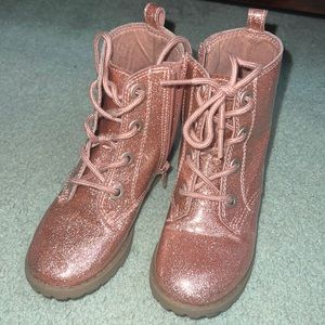 Old Navy toddler girl glitter boots